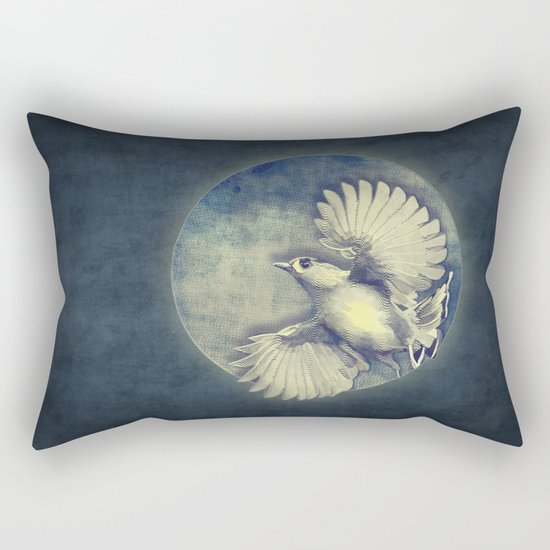Fly Me to the Moon Rectangular Pillow