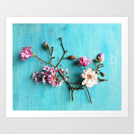 Flowers of Spring Art Print