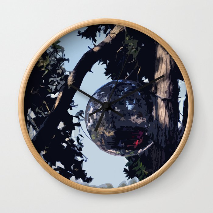 Disco Tree - Isles of Scilly Wall Clock