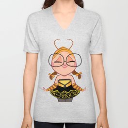 Bee Kid V Neck T Shirt