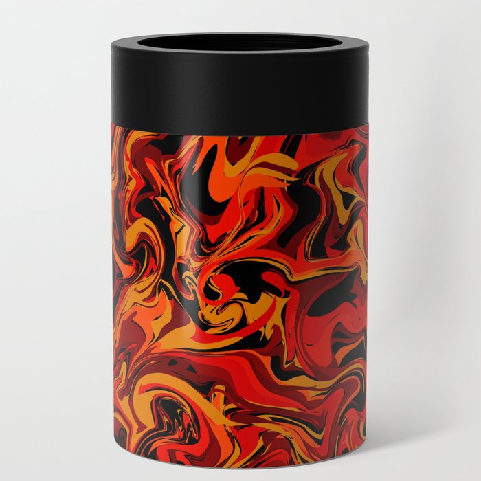 Fire Marble Can Cooler