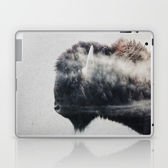 Wild West Bison Laptop & iPad Skin