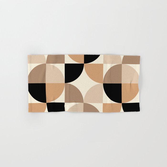 Brown patterned bath towels deals