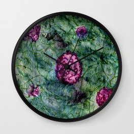 Water Color Wall Clock