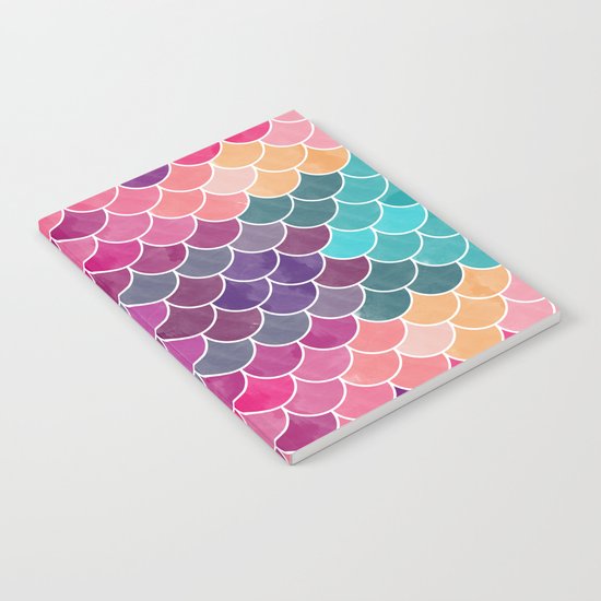 Watercolor Lovely Pattern VV Notebook