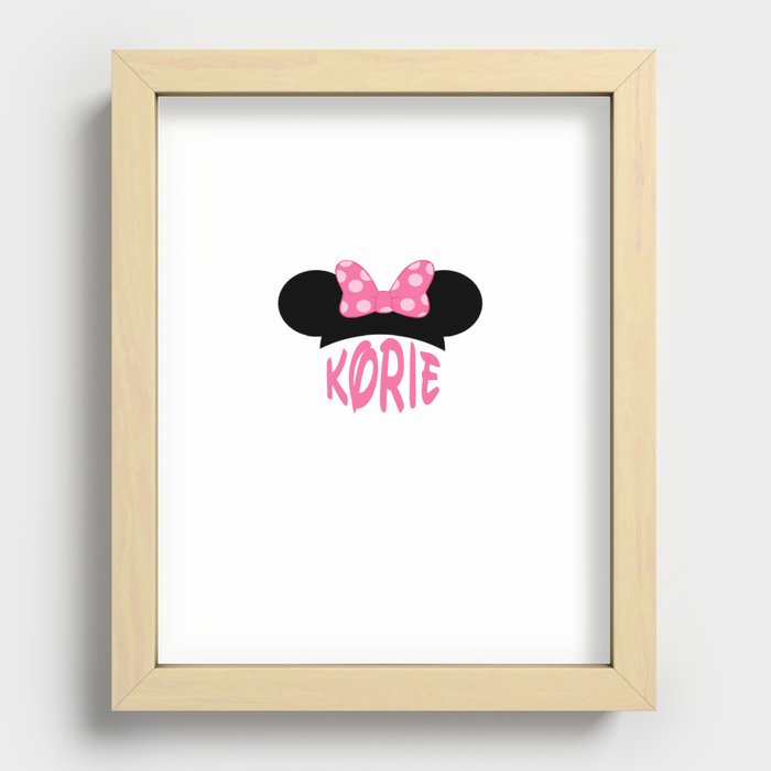 Korie Ears Recessed Framed Print
