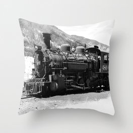 Durango - Silverton Engine 480 Throw Pillow