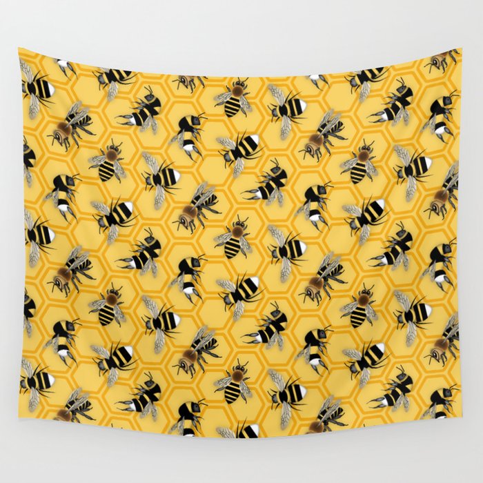 Busy Bees Wall Tapestry