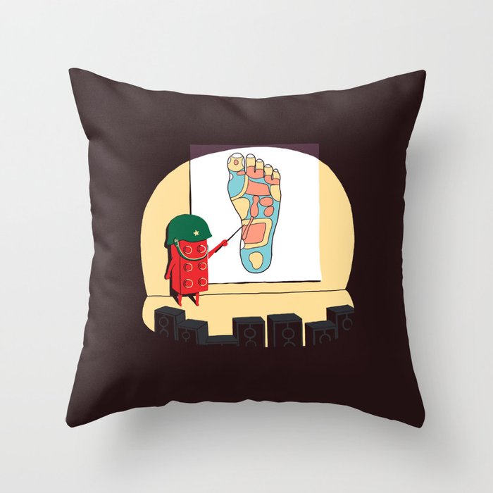 Know your enemy Throw Pillow