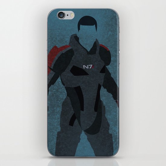 Commander Shepard iPhone & iPod Skin