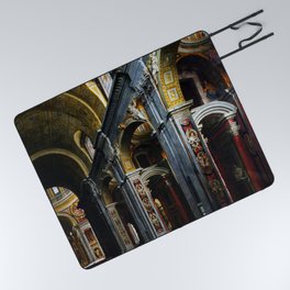 Giovanni Paolo Panini Masterpiece: St. Peter's Basilica Picnic Blanket