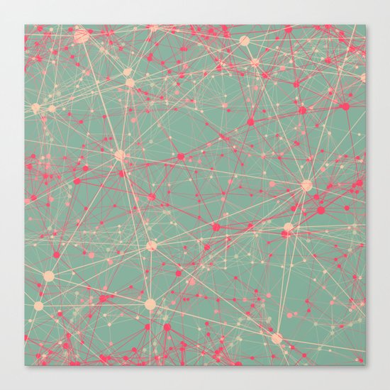 LINK abstract I Canvas Print