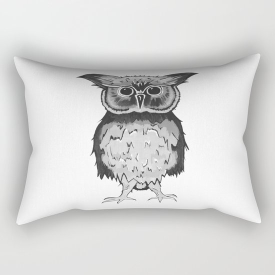 Small Owl Rectangular Pillow