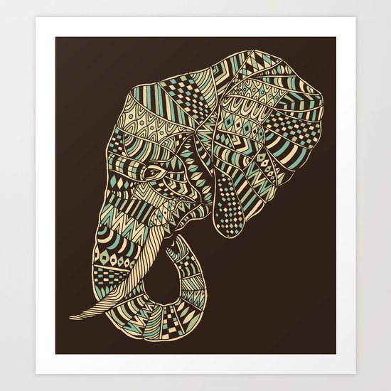 Elephant (Majestic) 2.0 Art Print