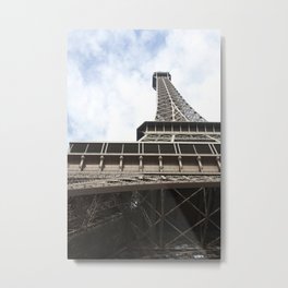 When in Paris, Eiffle Tower Metal Print | Digital, Architecture, Photo, Love 