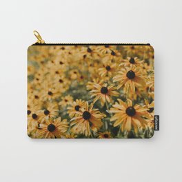 Black Eyed Susans ("Flowers; a Series") #1 Carry-All Pouch