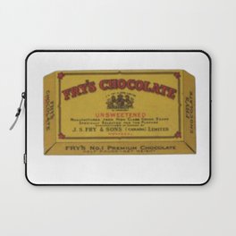 Fry's Vintage Chocolate Block Unsweetened Laptop Sleeve