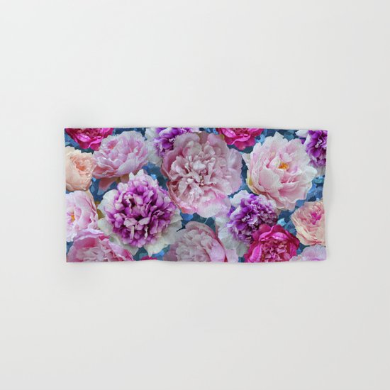 Peonies Hand & Bath Towel