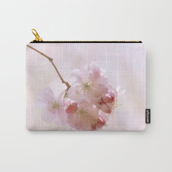 Cherry blossoms in Love - Cherryblossom Flower Floral Carry-All Pouch
