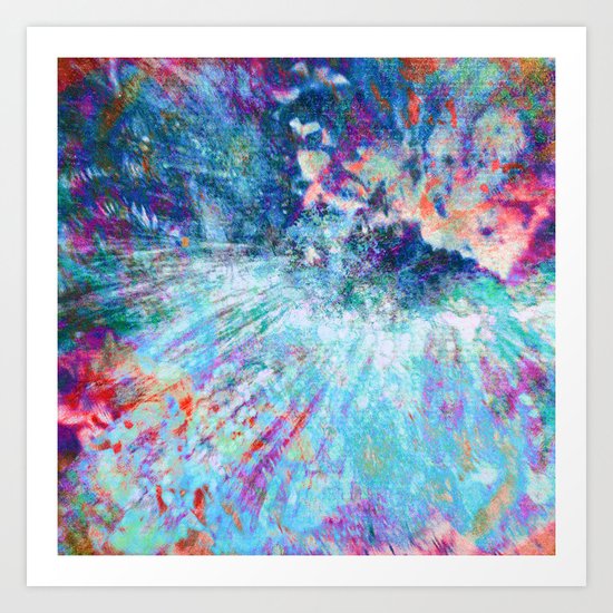 Dragon Erupt Art Print