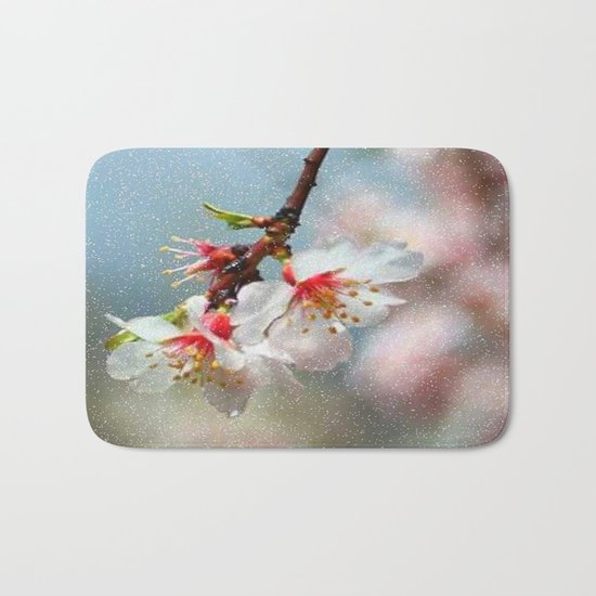 flower Bath Mat