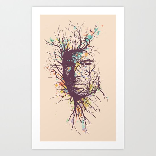 Natural Existence Art Print