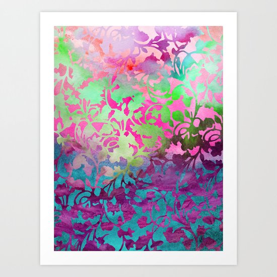 Earth Watercolor by Jacqueline Maldonado & Garima Dhawan Art Print