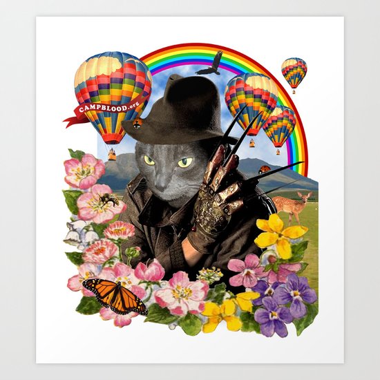 Nightmare Camp Art Print