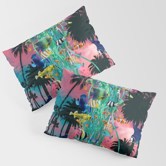 Electric Jellyfish In California Pillow Sham