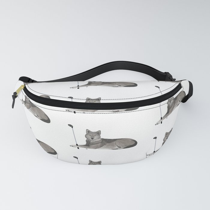 Golf Wolf Fanny Pack