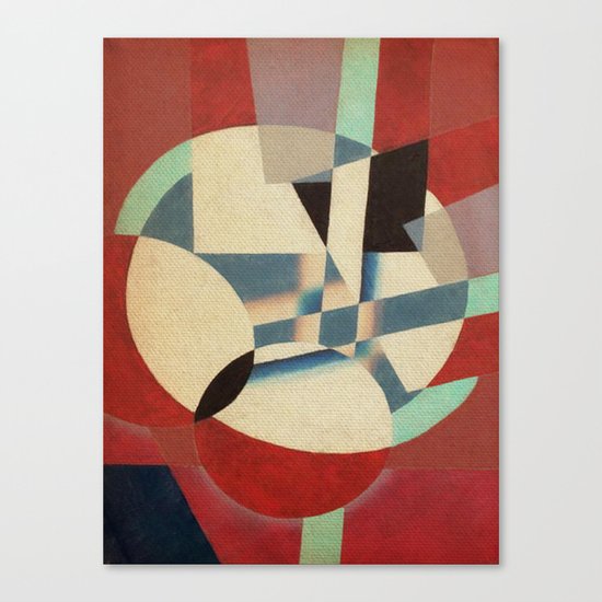Construction of Delirium Canvas Print