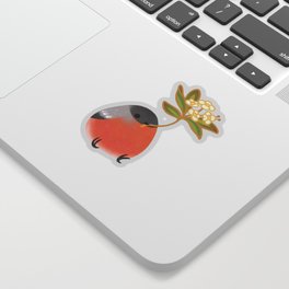 Eurasian bullfinch 2 Sticker