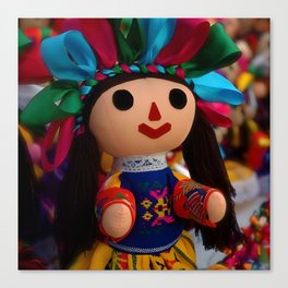 Mexico doll Canvas Print
