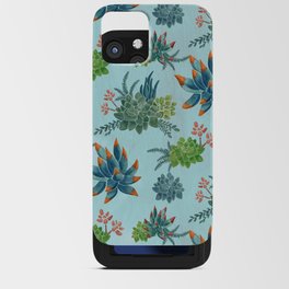 Succulents iPhone Card Case