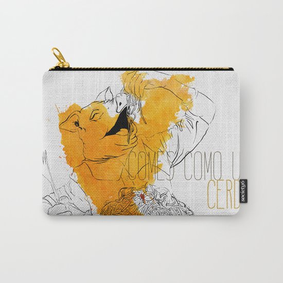 Comes como un cerdo (you eat like a pig) Carry-All Pouch
