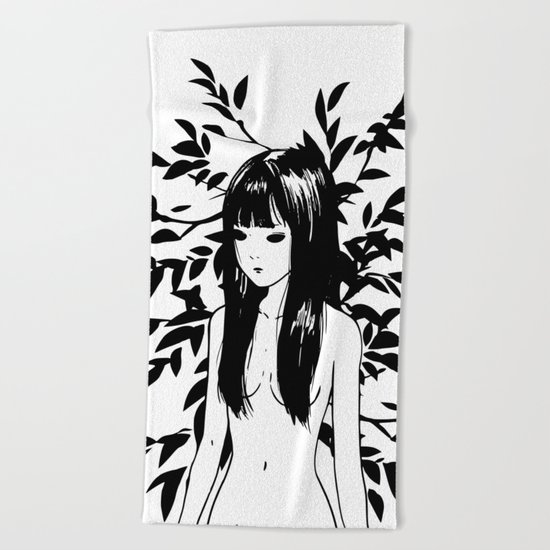 Morning dreamwalk Beach Towel