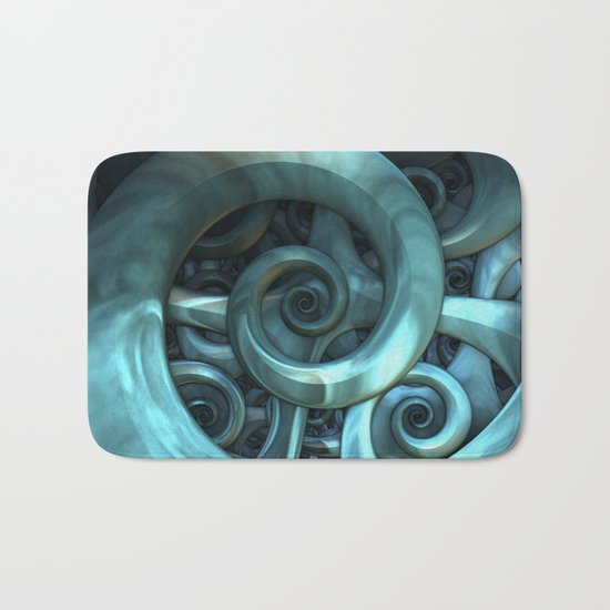 Gone Spiral Bath Mat