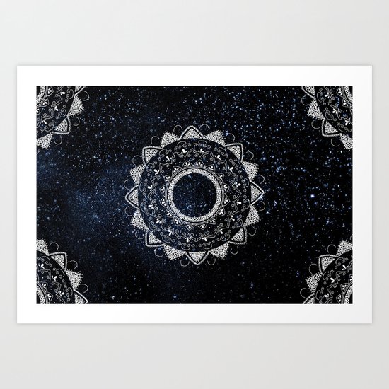 sea of stars Art Print