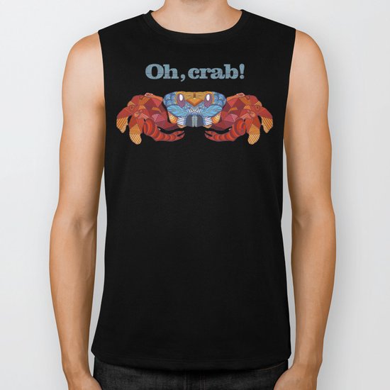 Oh, Crab! Biker Tank