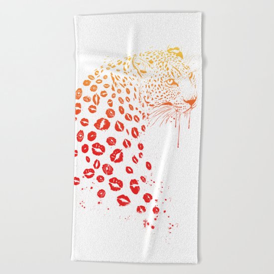 Kiss me Beach Towel