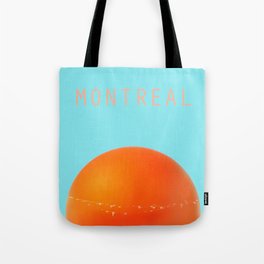 MONTREAL PASTEL Orange Julep Tote Bag