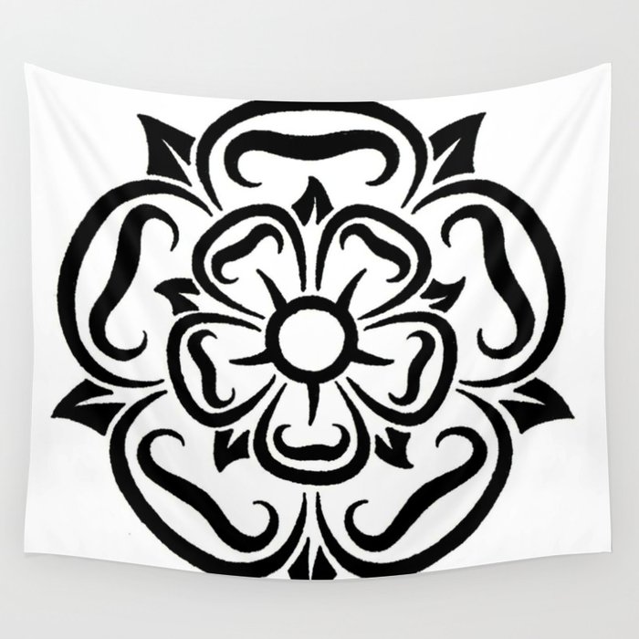 compass rose design wall tapestry by jsharts society6