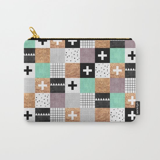Squares 001 Carry-All Pouch