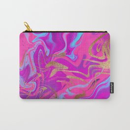 Glitter Glowstick - Abstract Painting Carry-All Pouch