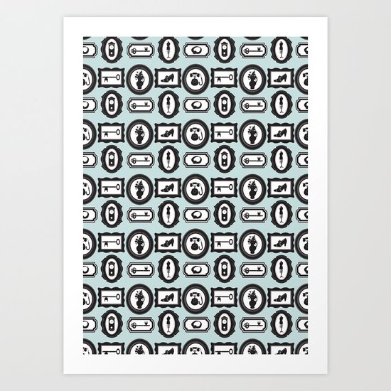 Frames Art Print