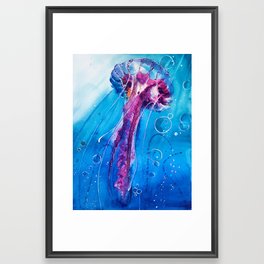 Olga- Jellyfish Framed Art Print
