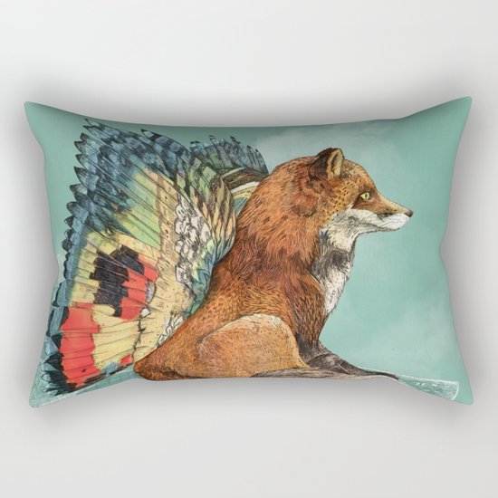 Flying Fox Rectangular Pillow