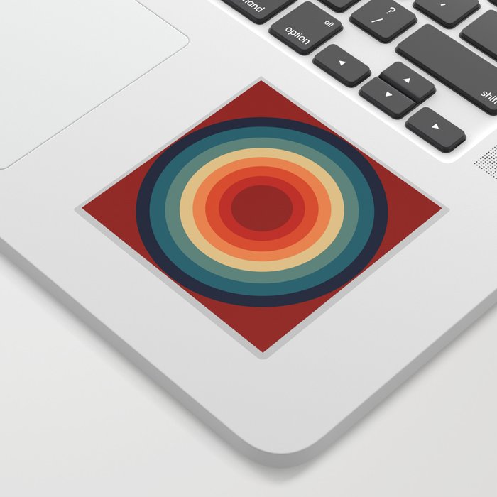 Concentric Circles #1 Sticker