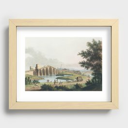 Ponte grande from Views in the Ottoman Dominions, in Europe, in Asia, and some of the Mediterranean Recessed Framed Print