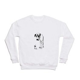 Great Dane & Chihuahua Crewneck Sweatshirt